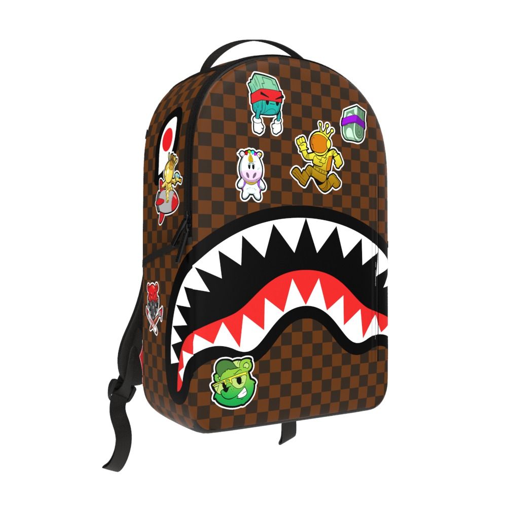 Sprayground Sticker Campaign DLXSV Backpack B5797
