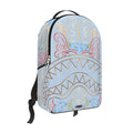 Sprayground Metallic Printed Denim Shark Backpack B6976