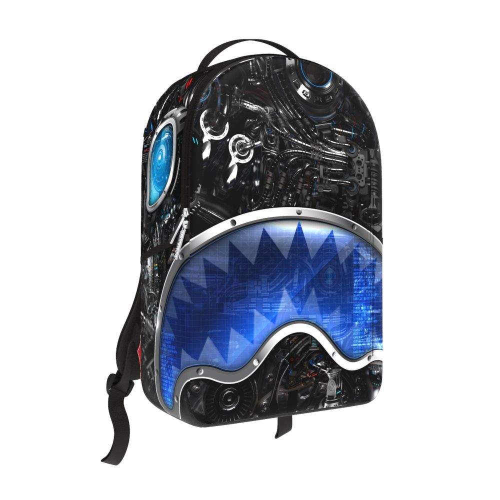Sprayground Full Mechanical Shark DLXR Backpack B7536