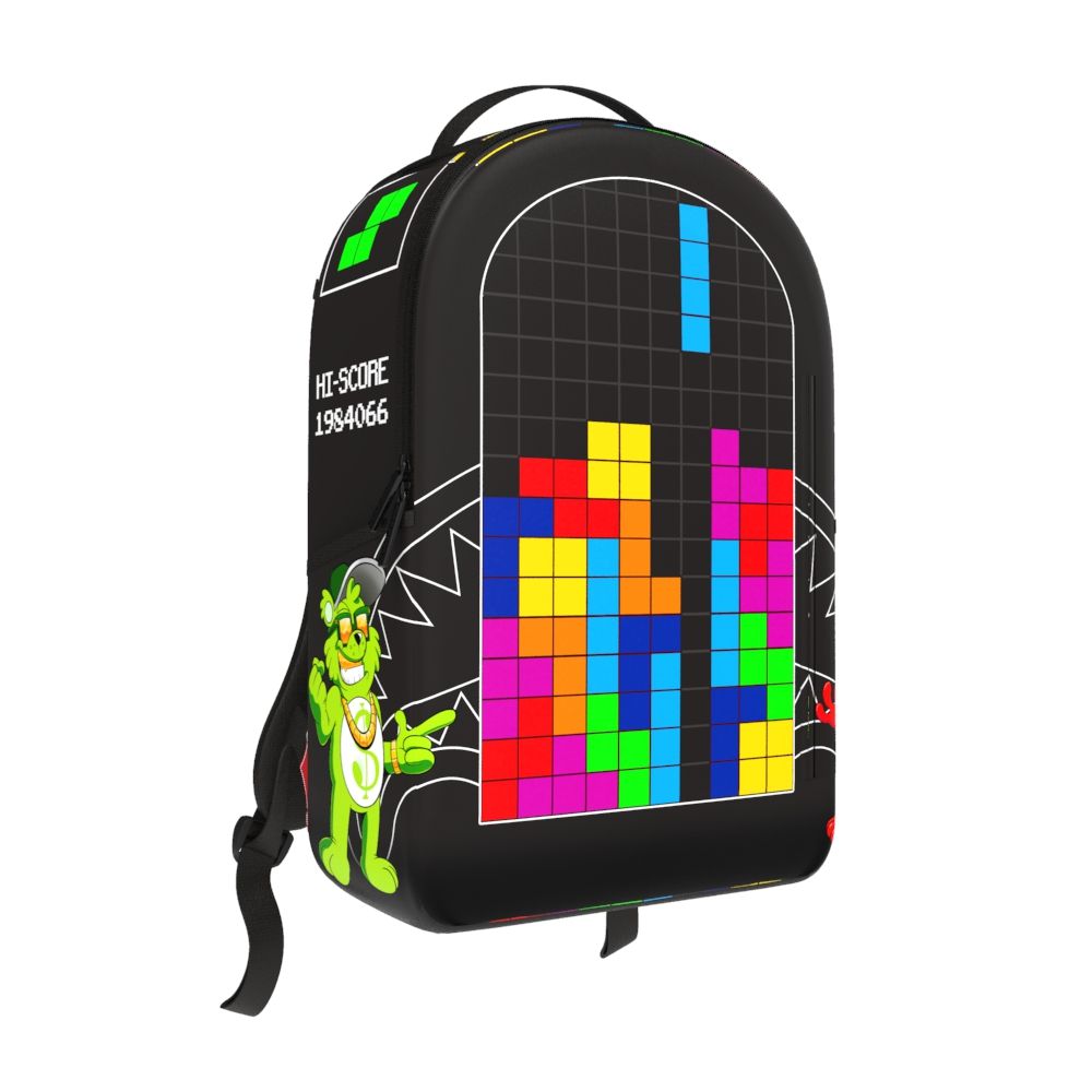 Sprayground Money Bears and Tetris Backpack B7353