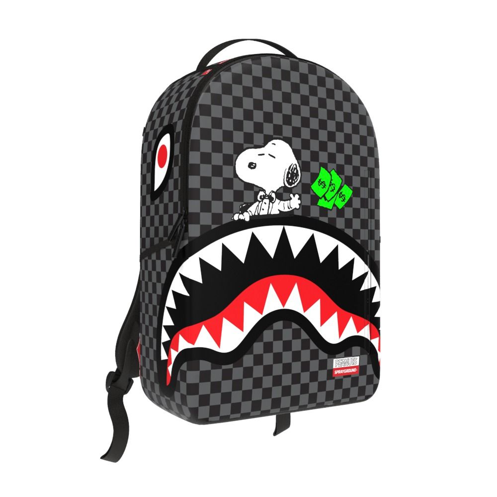 Sprayground Snoopy Top Shark Money DLXSV Backpack B7741