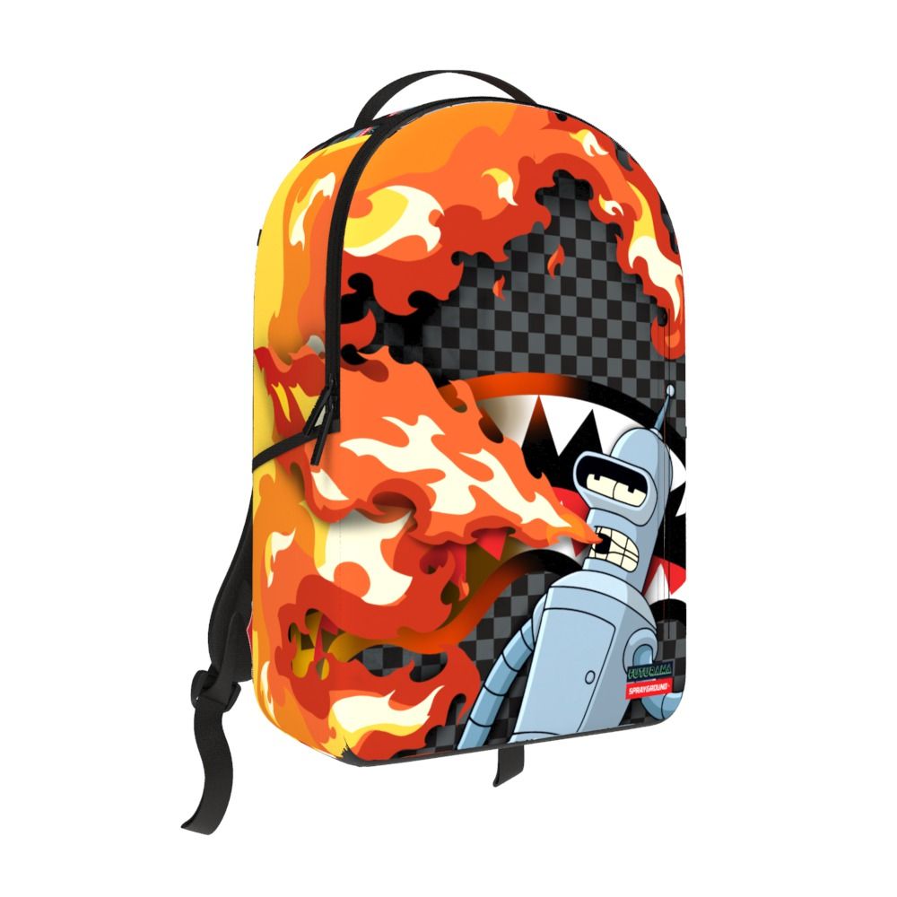 Sprayground Bender Fire Drama DLXV Backpack B7795