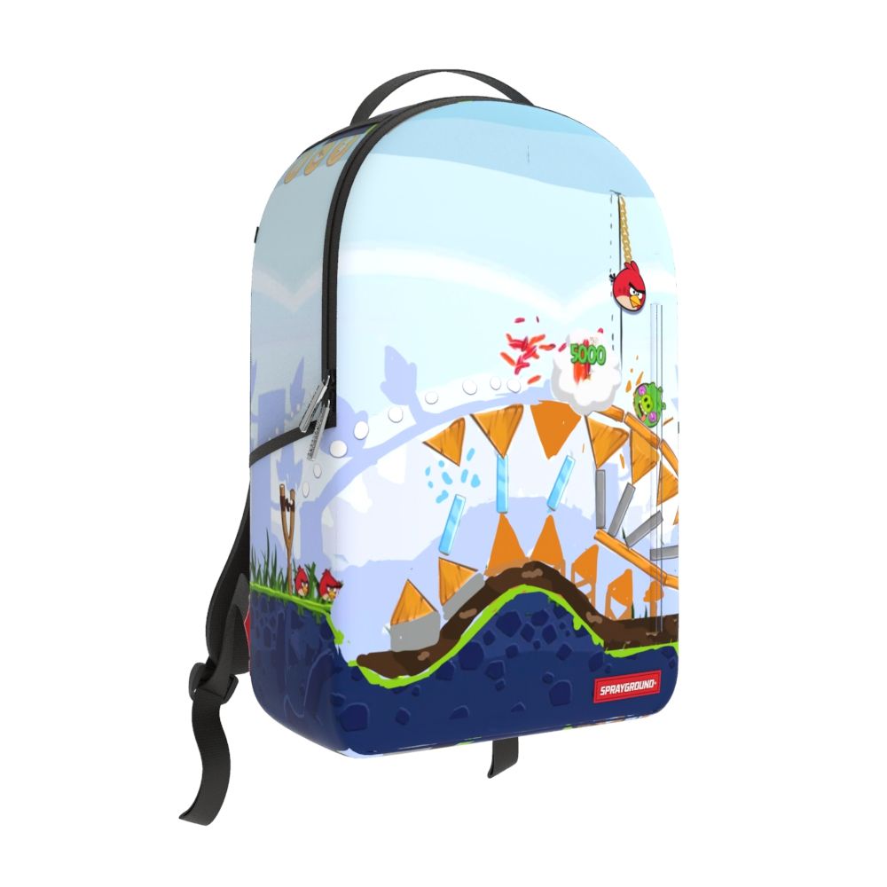 Sprayground Angry Birds Shark Game Backpack B7798