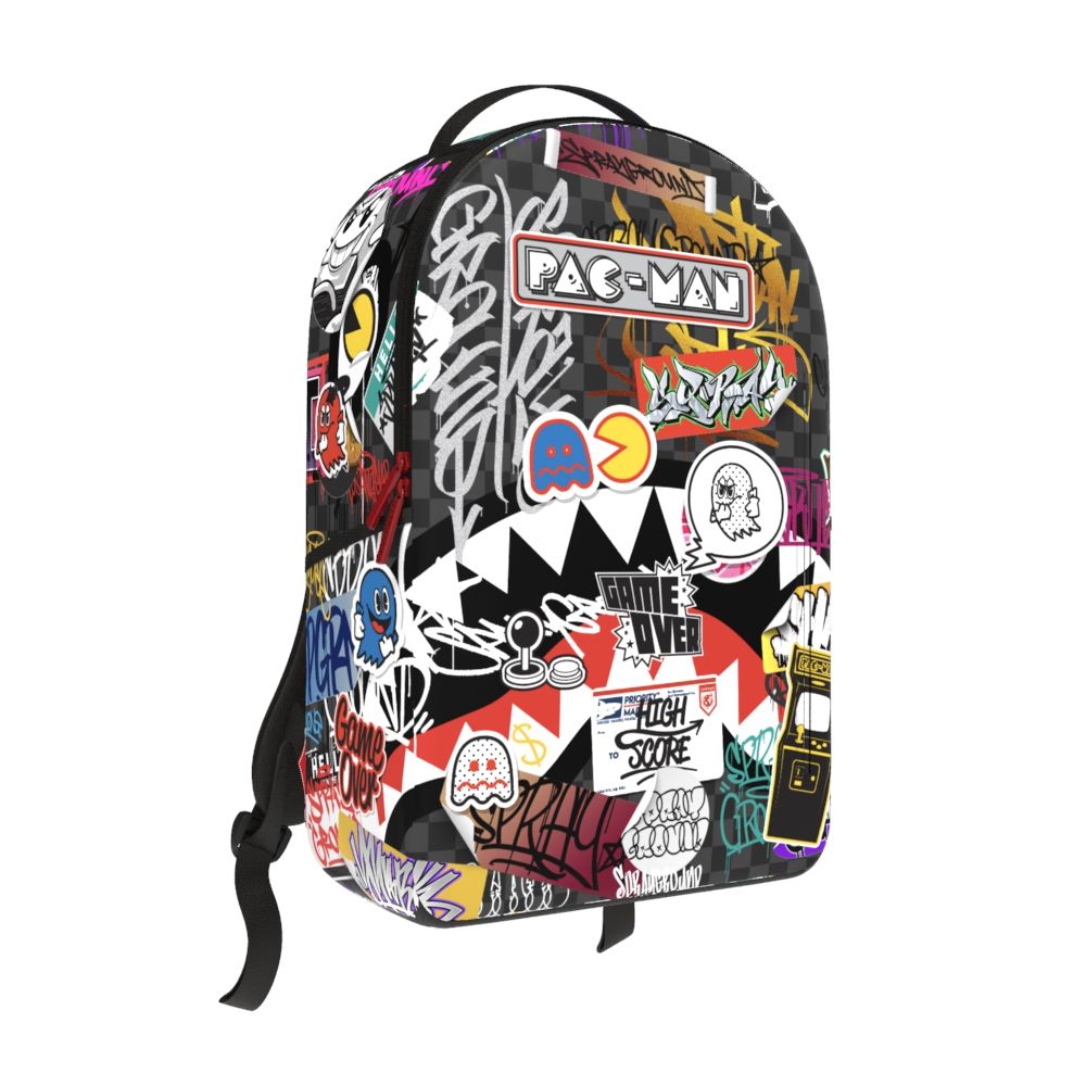 Sprayground Pacman Stickers DLXSV Backpack B7820