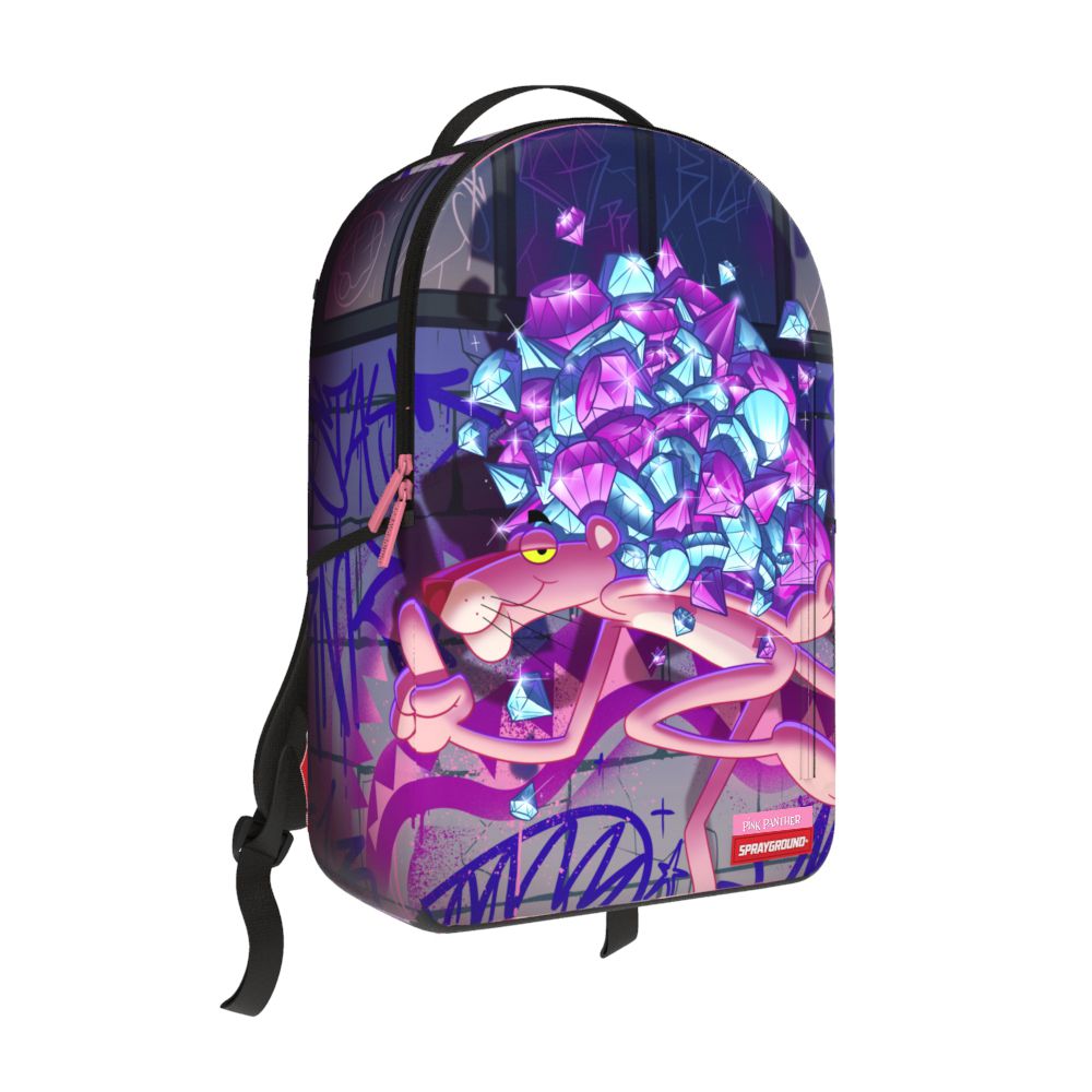 Sprayground Pink Panther Diamond Heist Backpack B7422