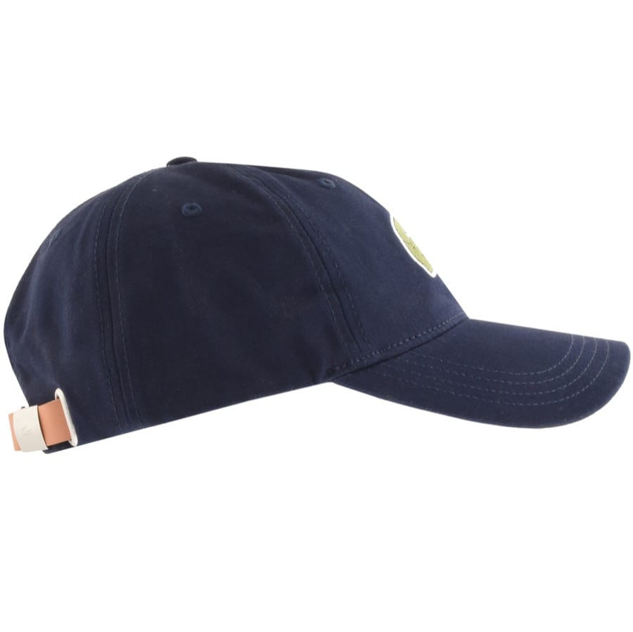 Lacoste Men's Classic Large Croc Logo Cap with Leather Strap