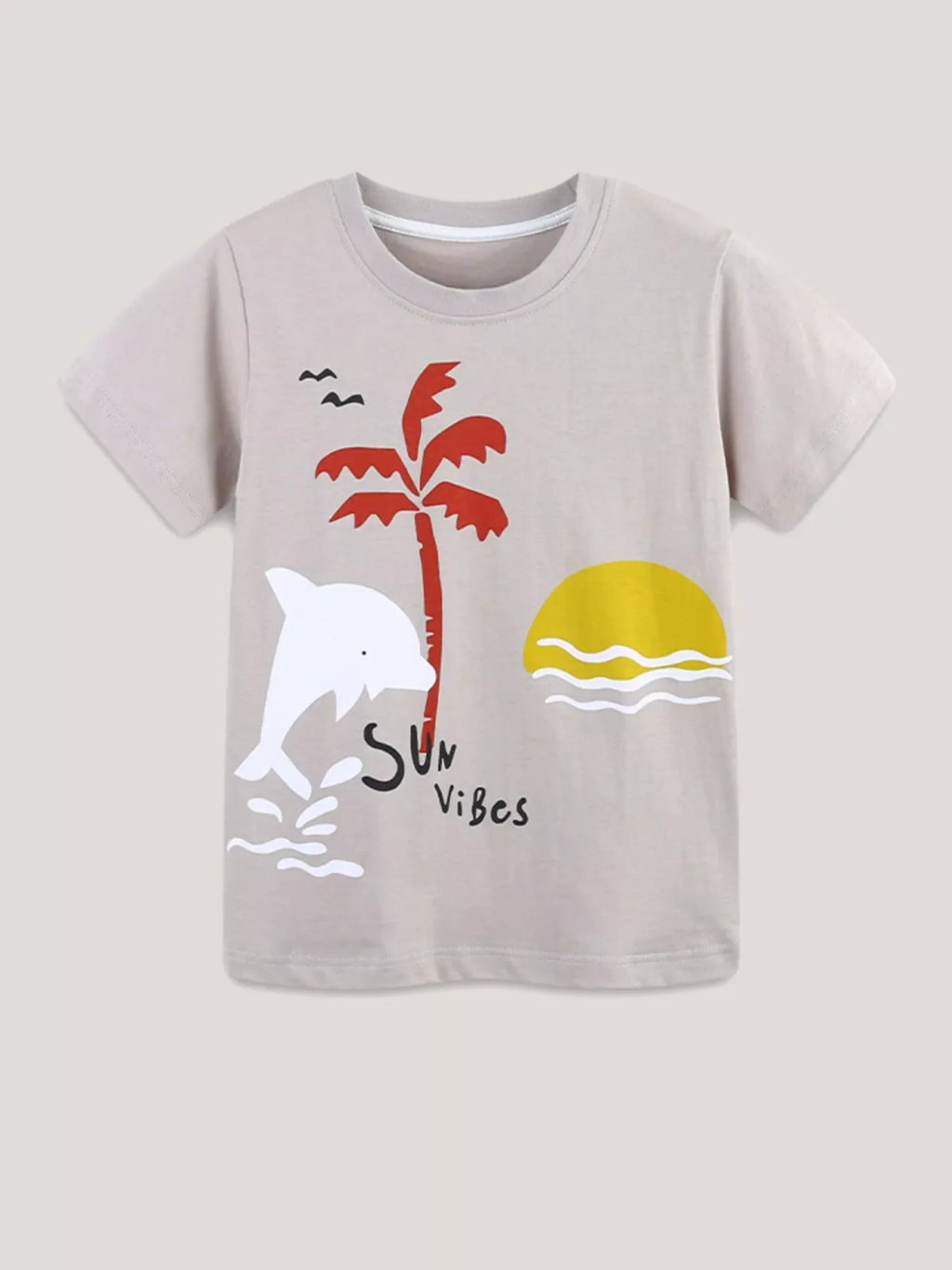 Children's Sun Vibes Graphic Short Sleeve Tee