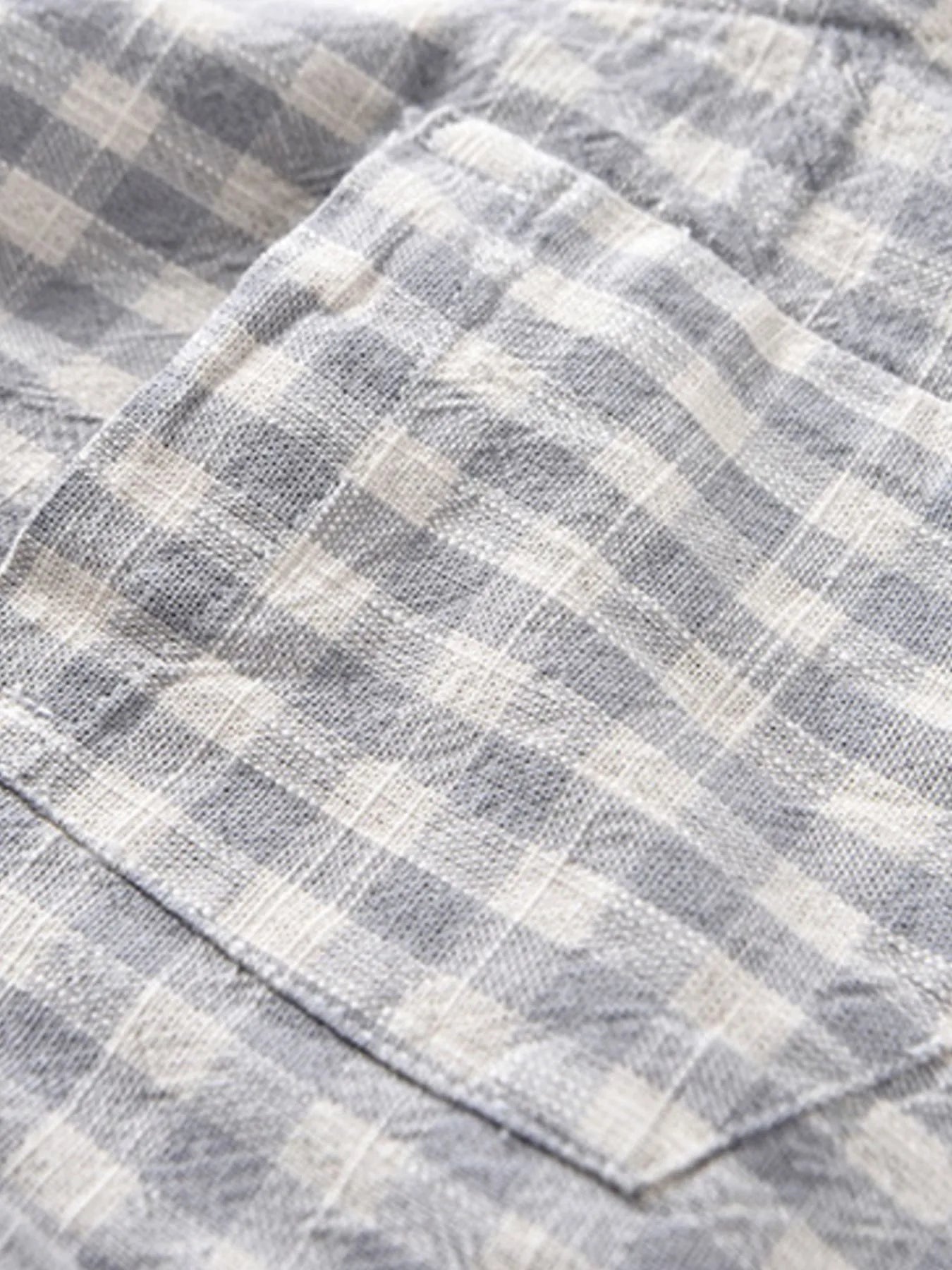 Men's Plus Size Plaid Button Up Long Sleeve Shirt