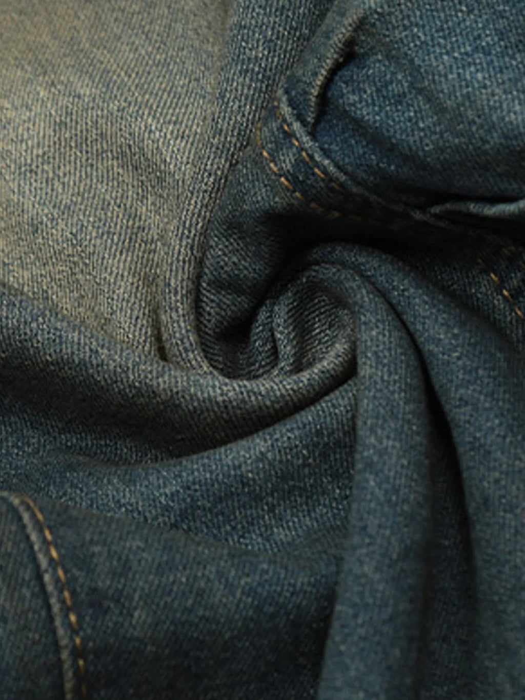 Men's Distressed Wide Leg Jeans