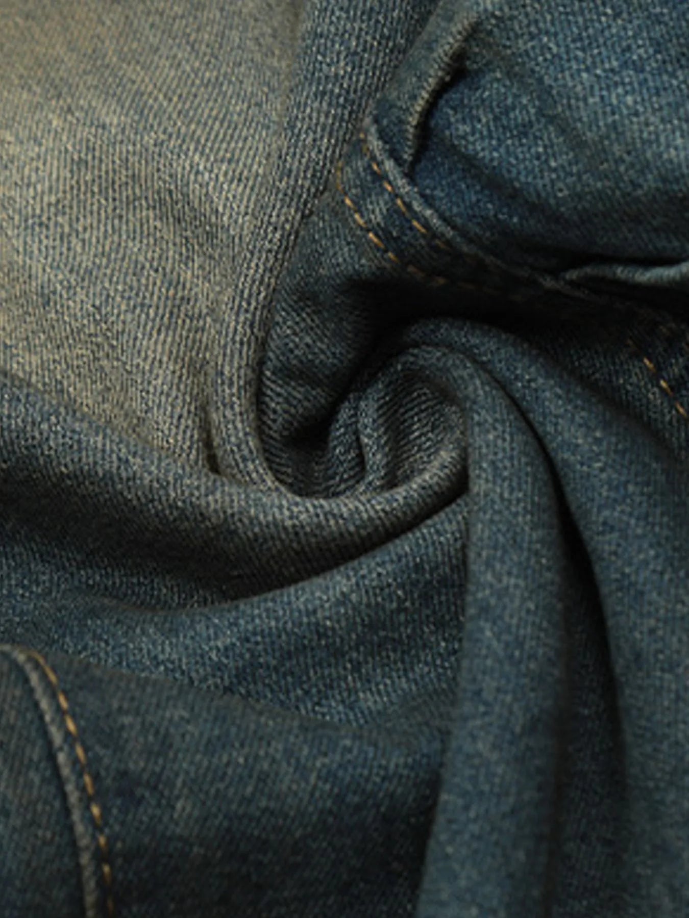 Men's Distressed Wide Leg Jeans