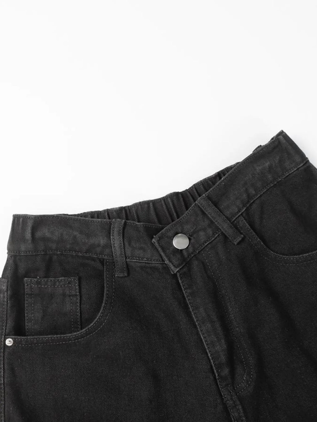 Men's High Waist Wide Leg Jeans