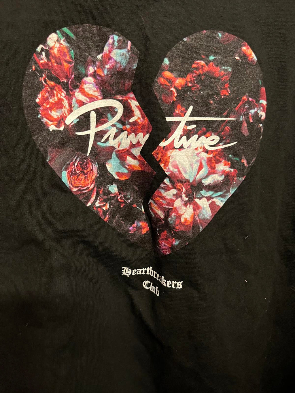 Primitive Skateboard Tee - Heartbreakers Club - S - NWOT