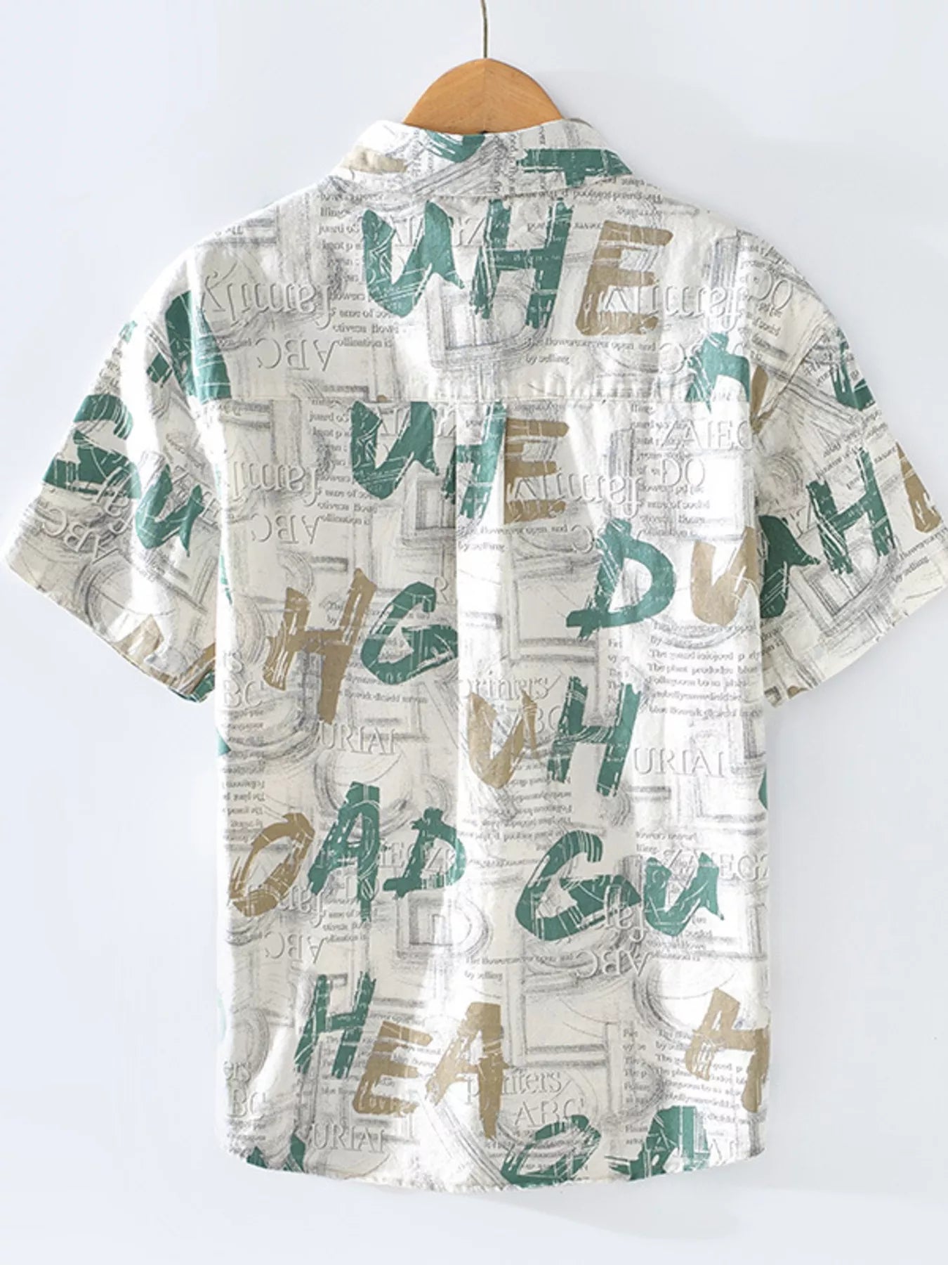 Men's Printed Short Sleeve Shirt