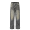 Men's Wide Leg Pocketed Jeans