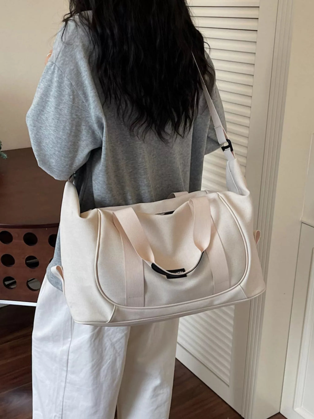Adjustable Strap Nylon Travel Bag