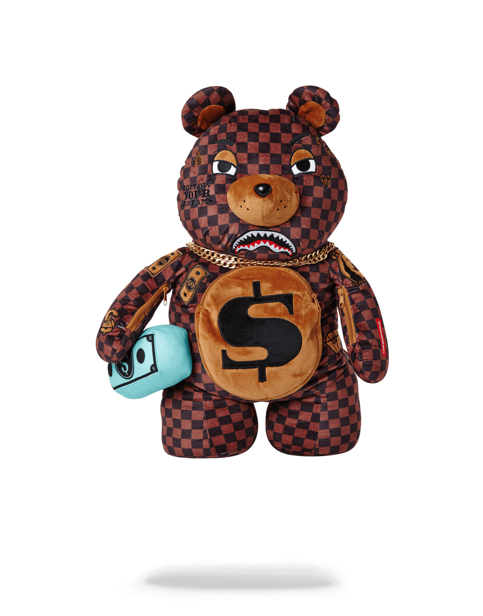 Sprayground Paris Teddy Bear Backpack B4409