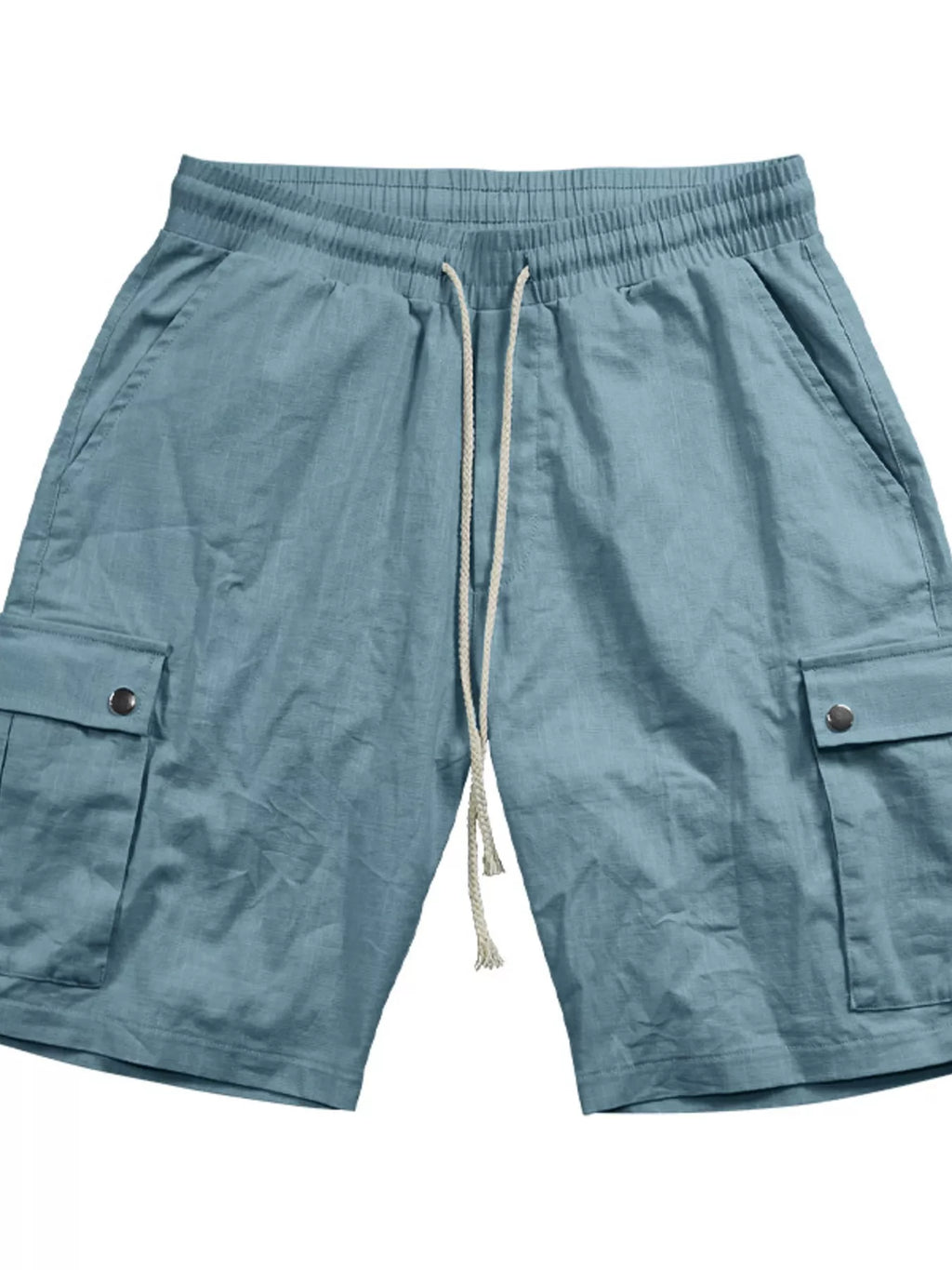 Men's Full Size Drawstring Casual Cargo Shorts Plus Size