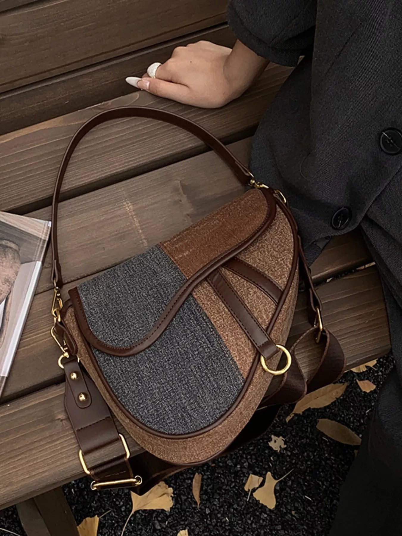 Adjustable Strap Crossbody Bag