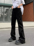 Men's High-Waisted Flare Leg Pants