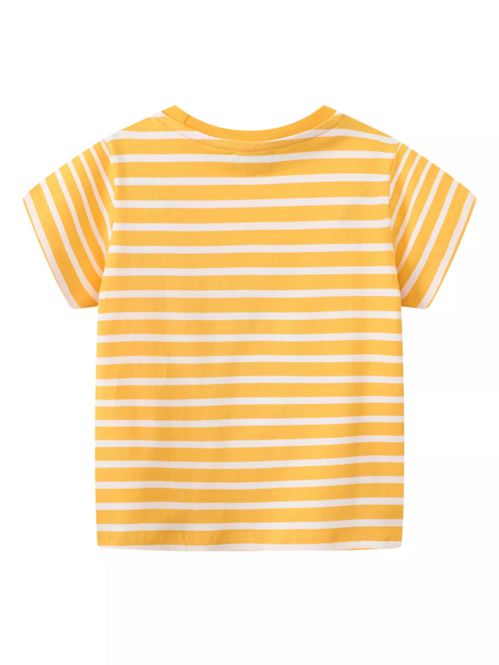 Children's Striped Unicorn Short Sleeve T-Shirt