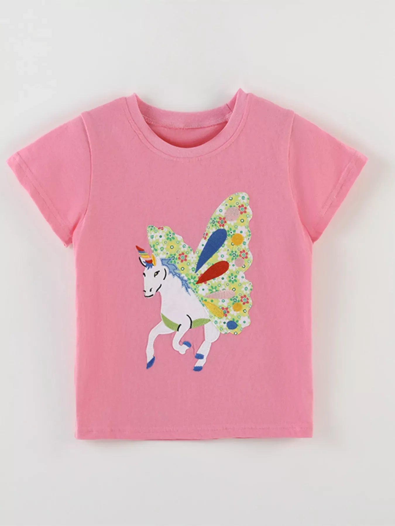 Children's Unicorn Short Sleeve T-Shirt