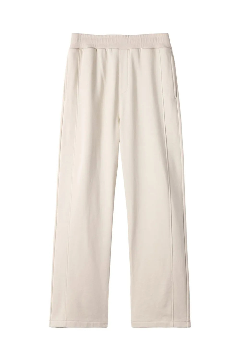Men's Elastic Waist Pants with Pockets
