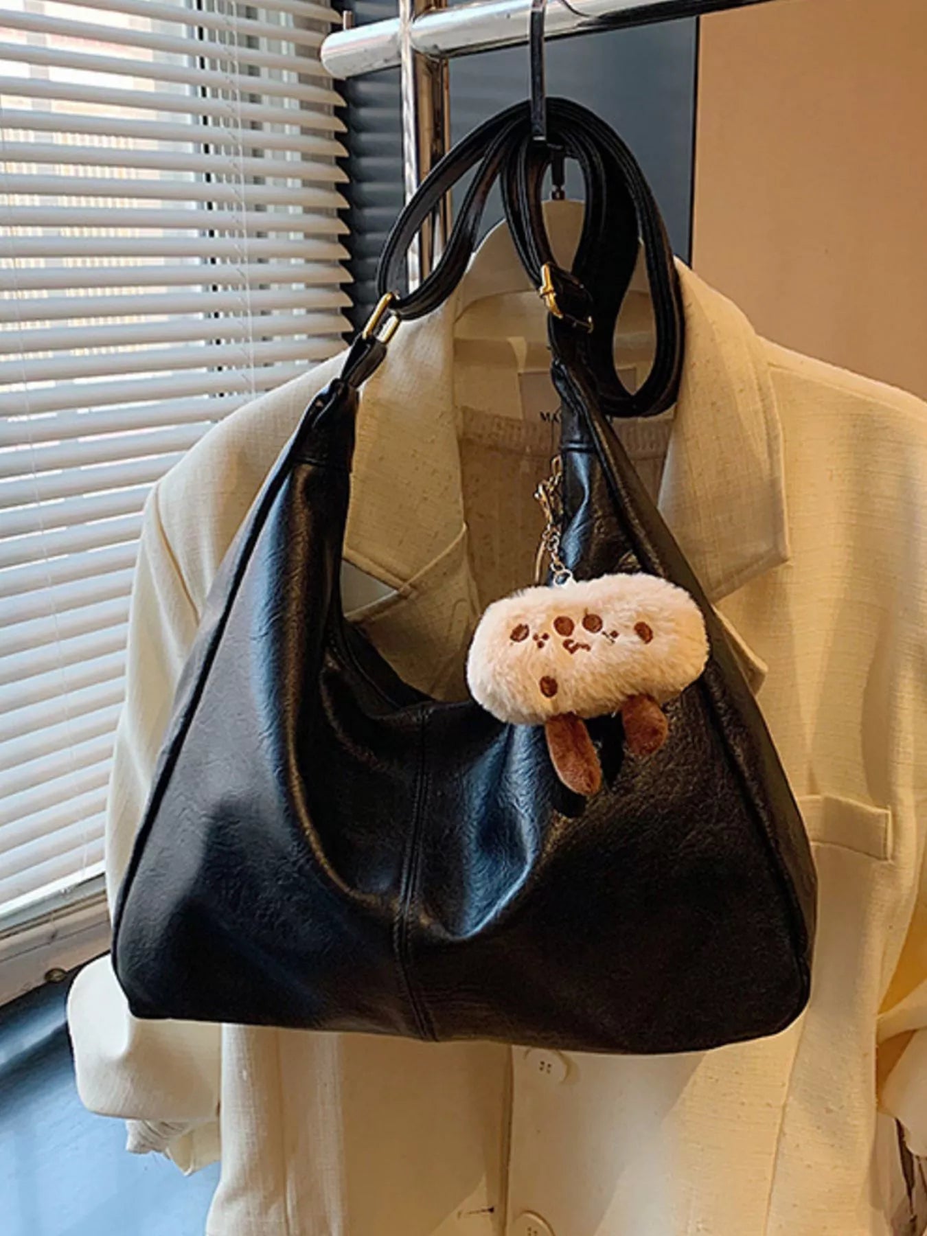 PU Leather Shoulder Bag