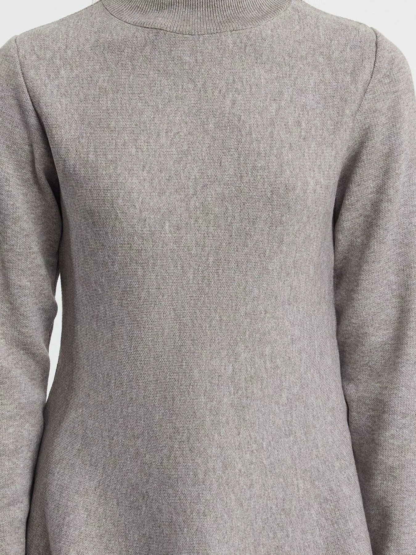 Mock Neck Long Sleeve Sweater