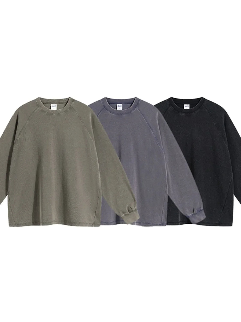 Men's Round Neck Long Sleeve T-Shirt