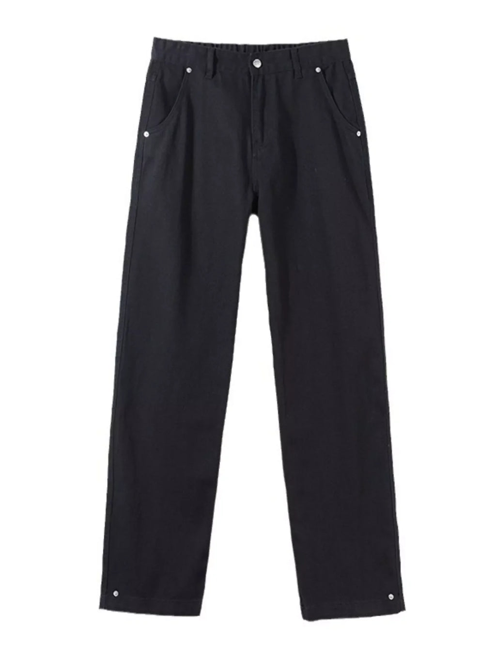 Men's Full Size Washed Wide Leg Jeans Plus Size