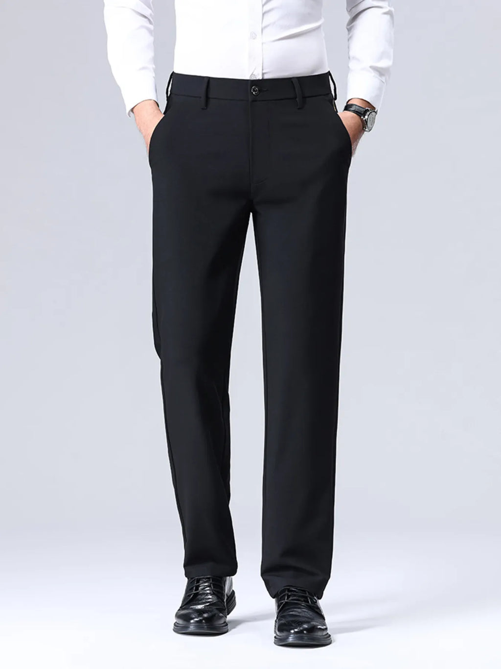 Men's Relaxed Fit Pants with Pockets