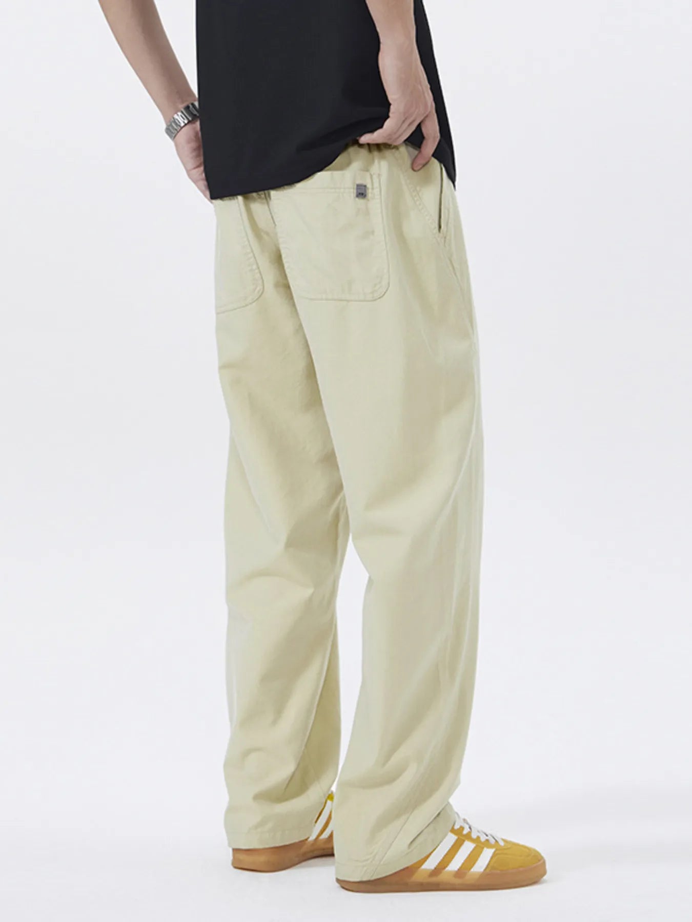 Men's Full Size Loose Fit Casual Pants Plus Size