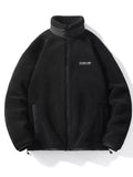 Men's Plus Size Cozy Fleece Full-Zip Jacket