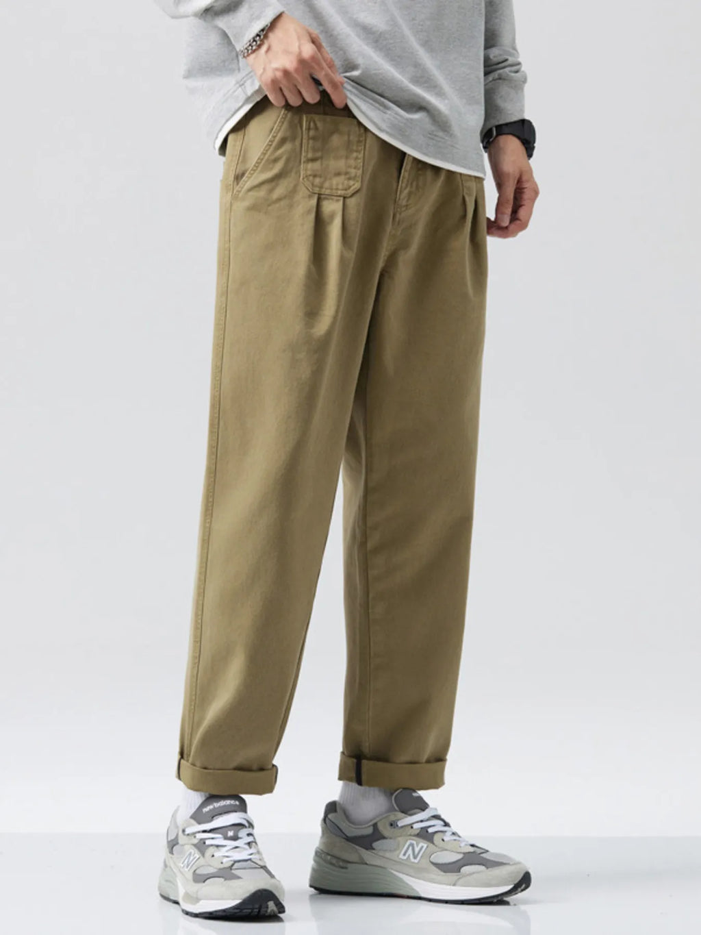 Men's Full Size Loose Fit Pants Plus Size