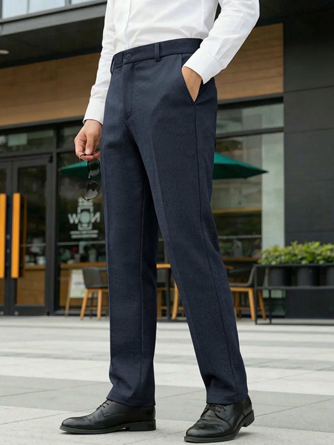 Men's Full Size Classic Fit Dress Pants Plus Size