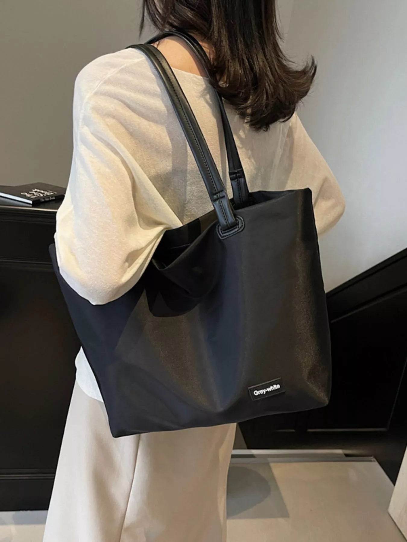 Oxford Cloth Shoulder Bag