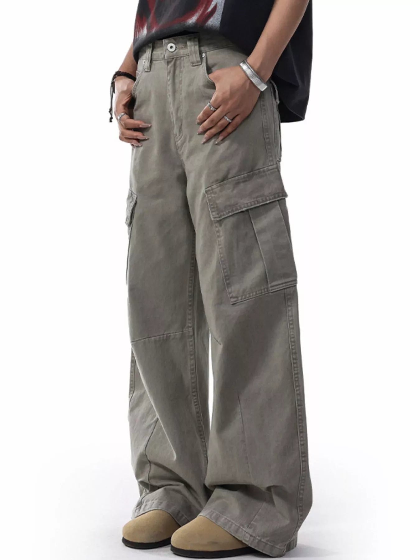 Men's Loose Fit Cargo Pants