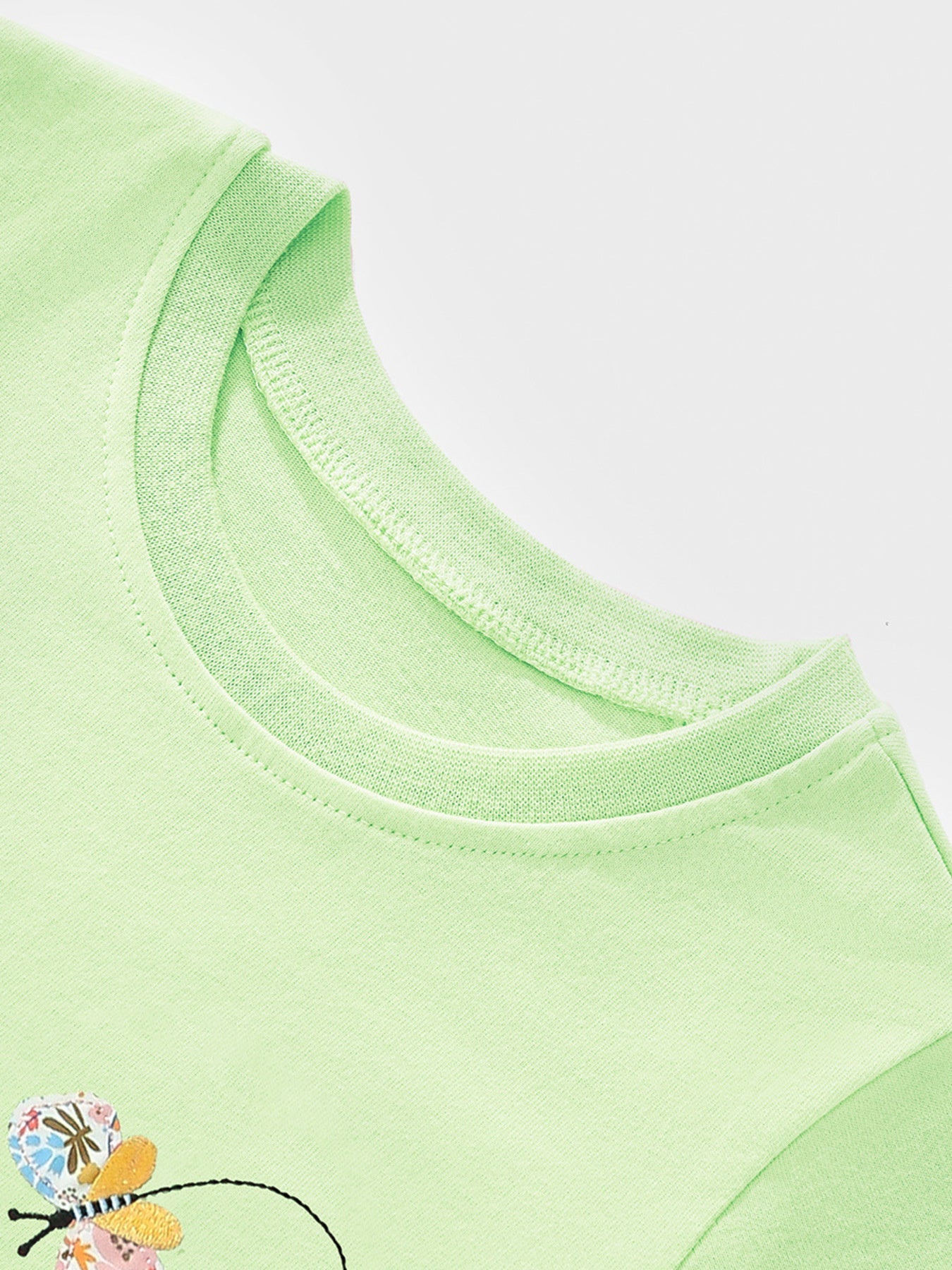 Children's Cartoon Bunny Short Sleeve Tee