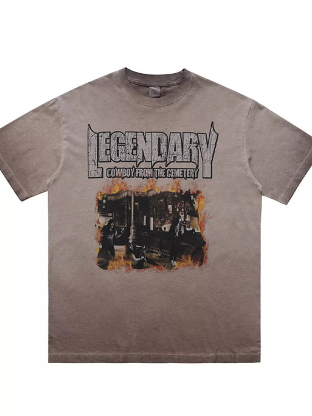 Men's Graphic Round Neck T-Shirt