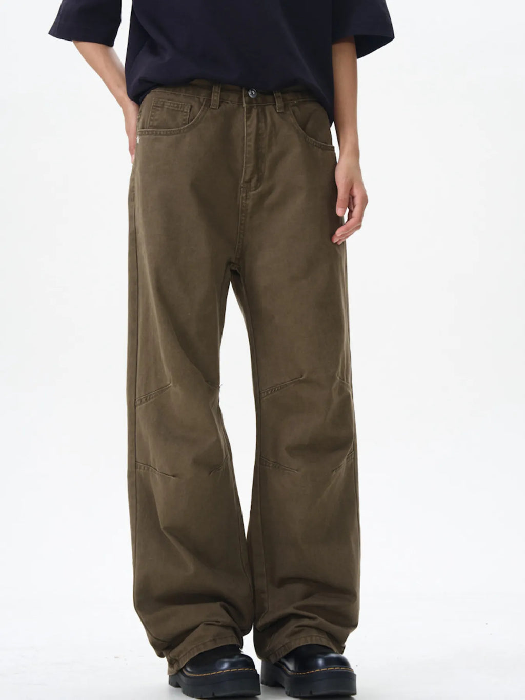 Men's Wide Leg Casual Pants