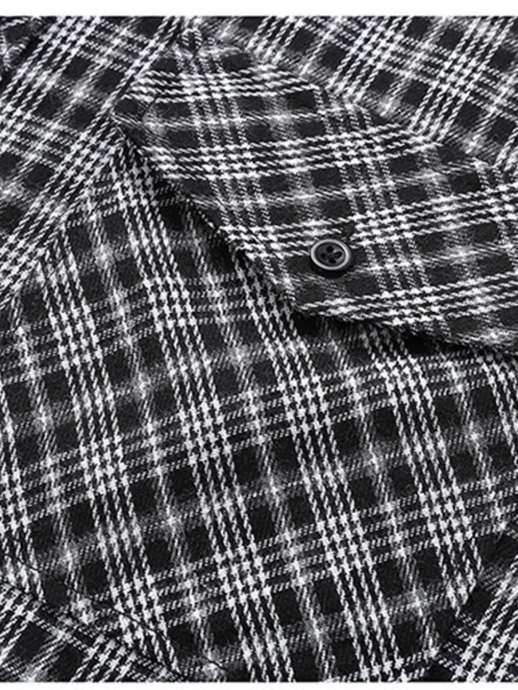 Men's Casual Plaid Long Sleeve Shirt