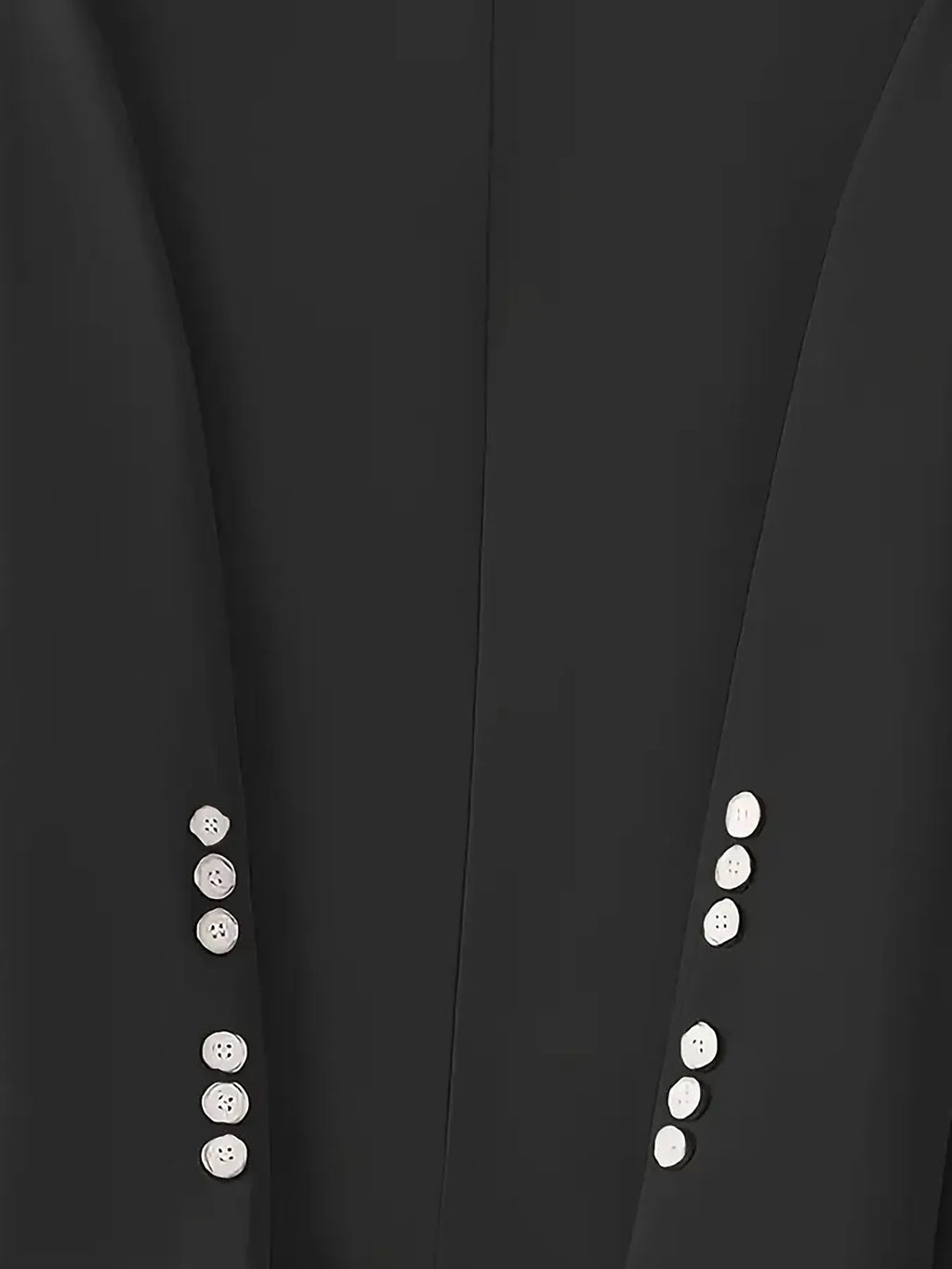Single-Button Long Sleeve Blazer