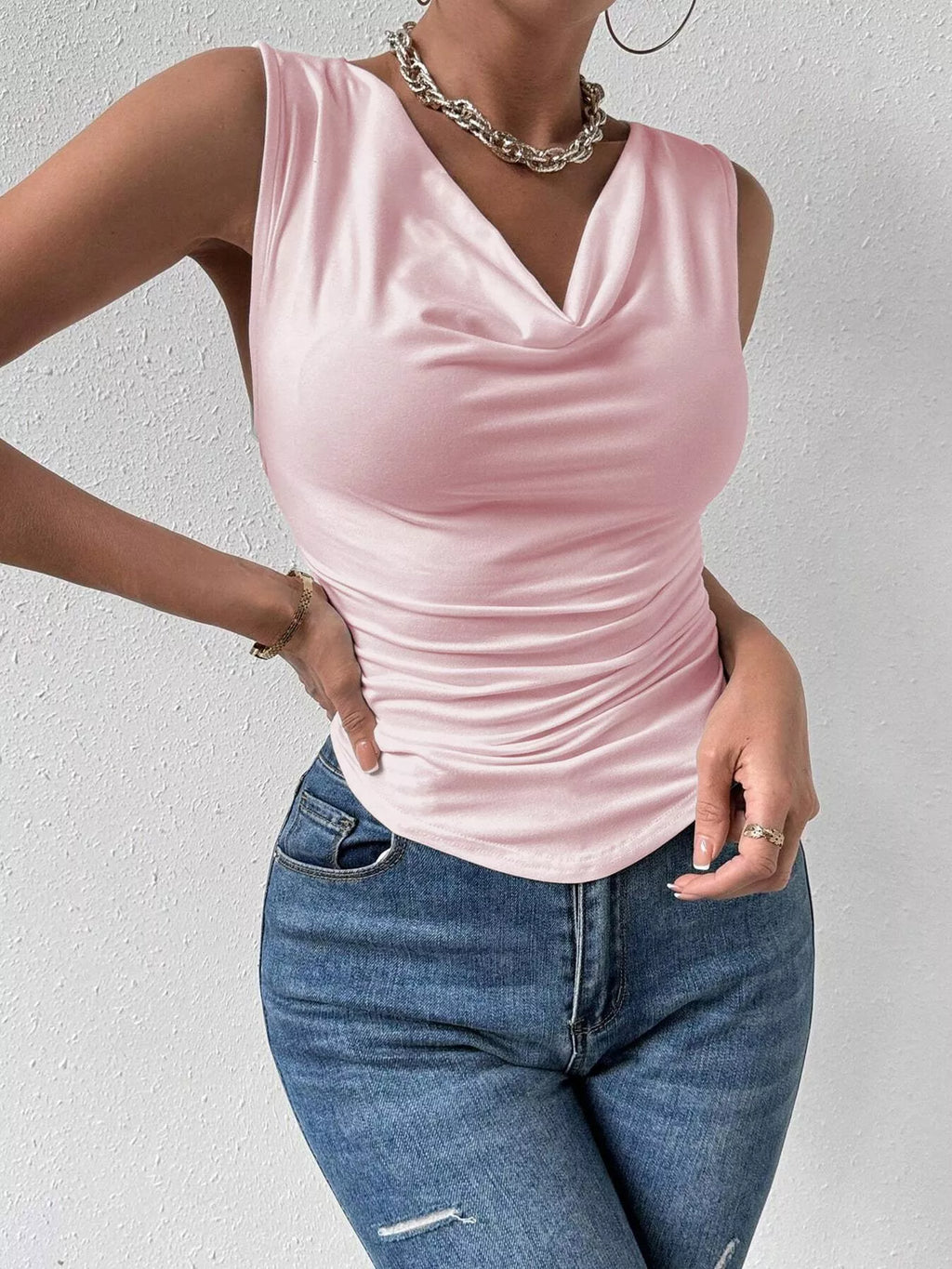 Cowl Neck Tank