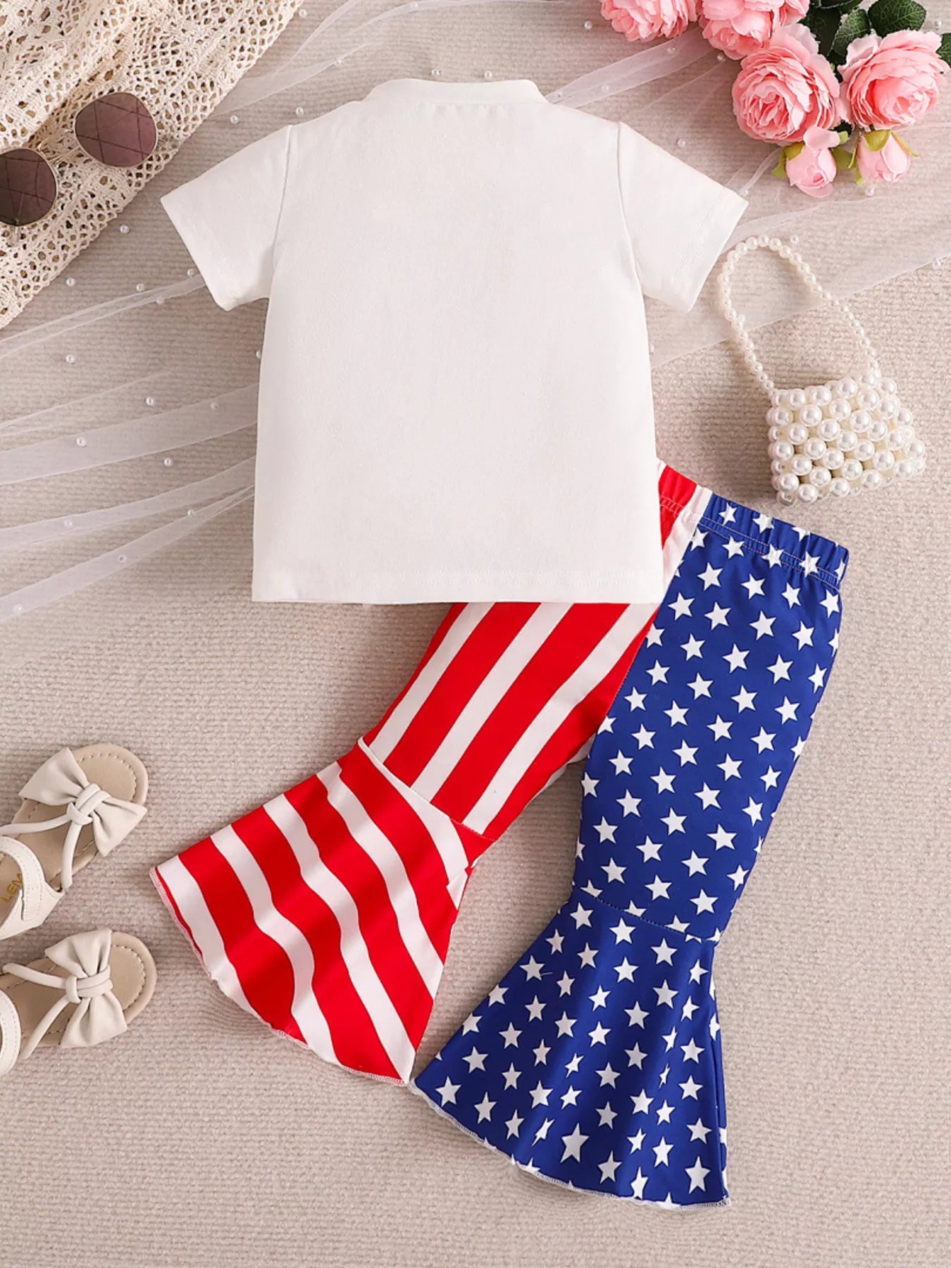 Children's American Babe Patriotic Toddler Set