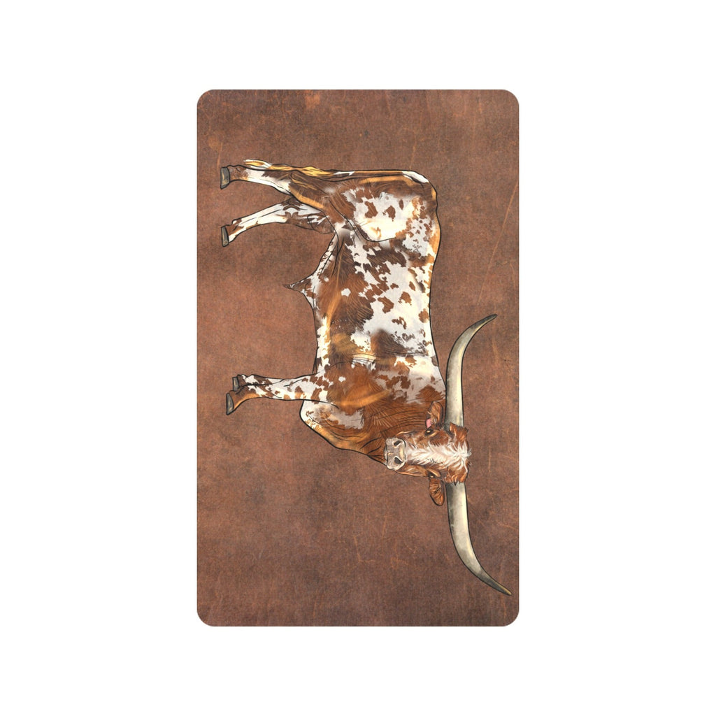 Longhorn Western Floor Mat 30" x 18" Made in America