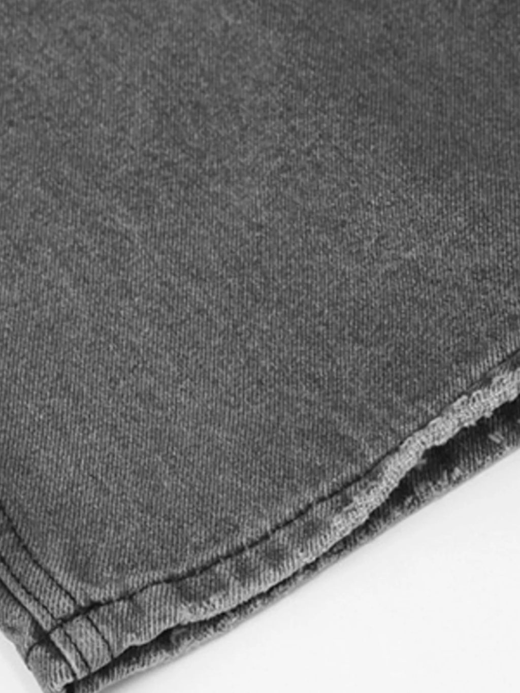 Men's Washed Distressed Relaxed Fit Jeans