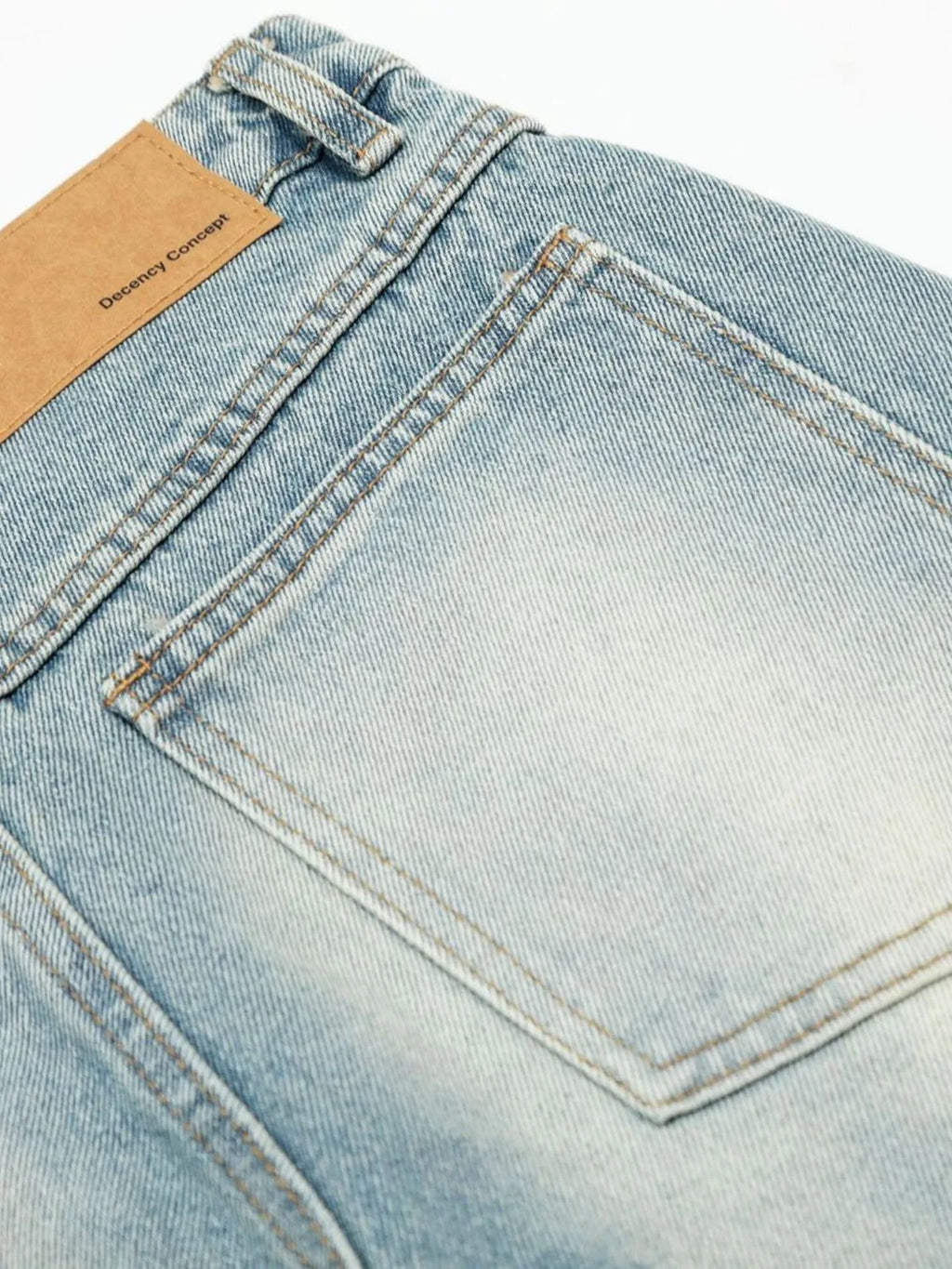 Men's Washed Wide Leg Baggy Jeans