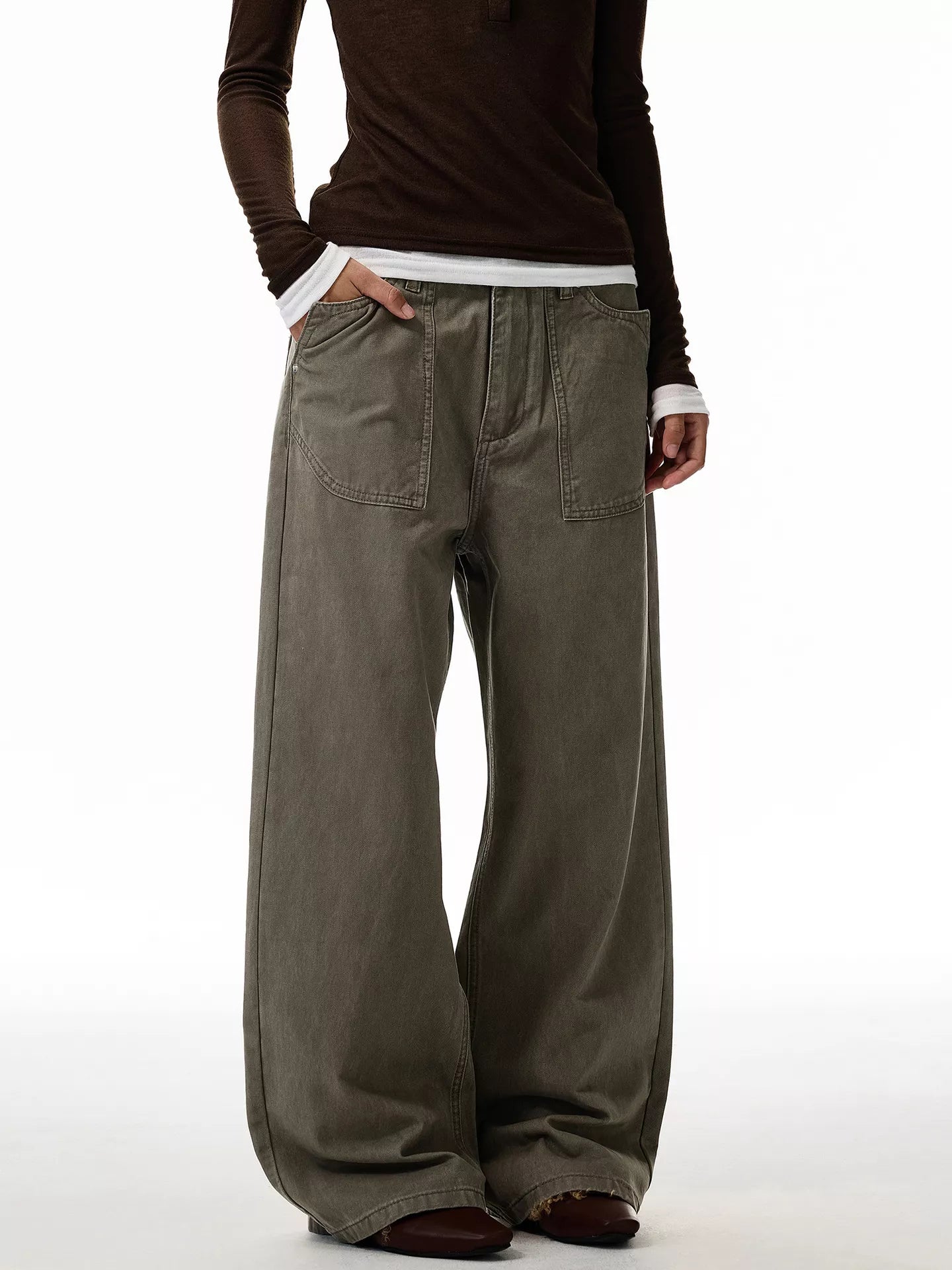Men's Full Size Loose Fit Jeans Plus Size