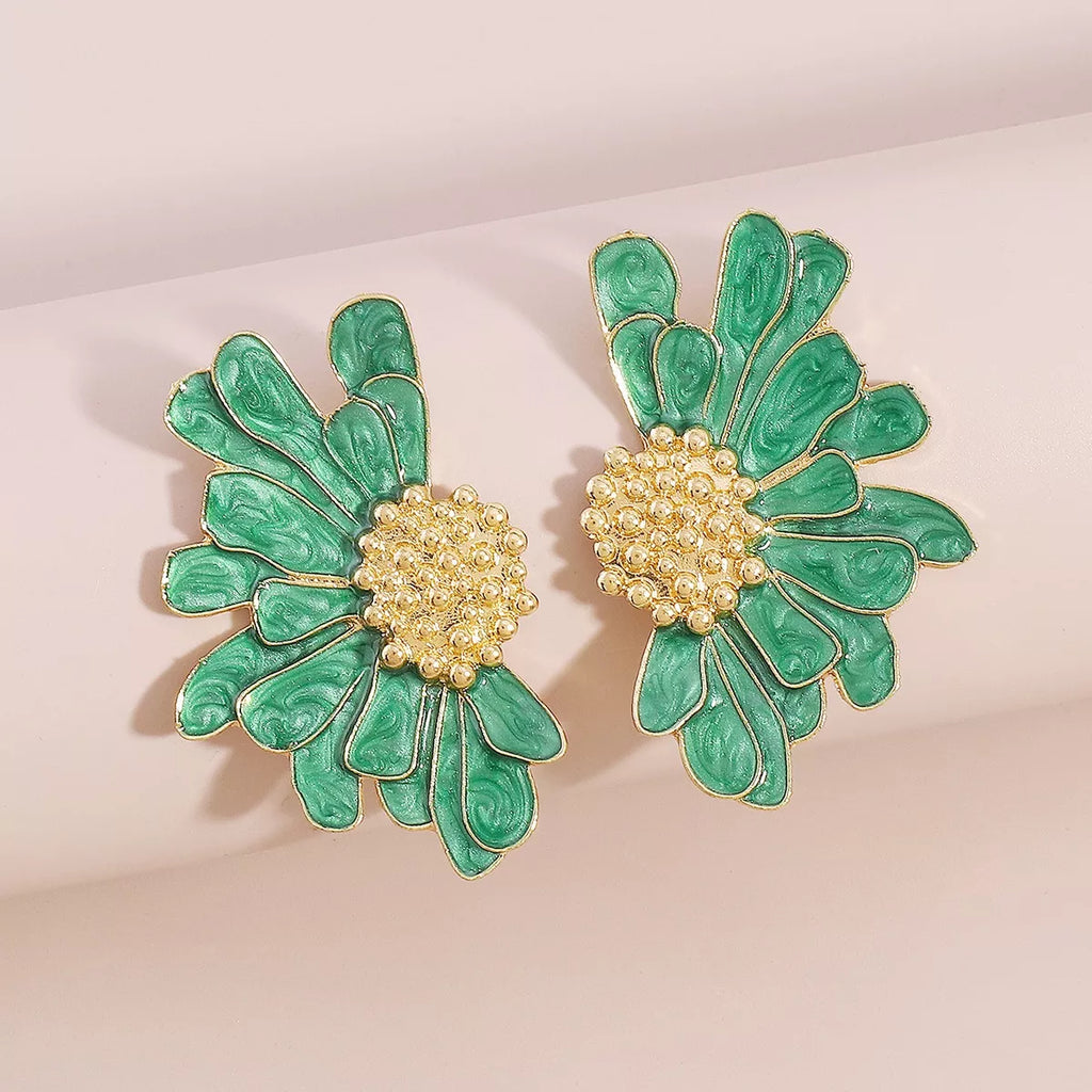 Flower Stud Earrings