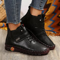 Lace Up Platform Ankle Boots